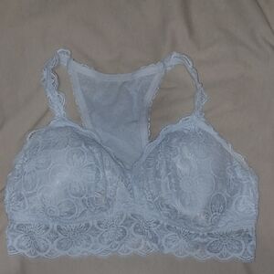 aerie White Lace Bralette